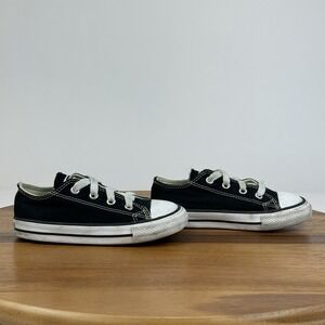 Little Kids Converse‎ Chuck Taylor All Star Black Casual Low Sneakers Size 8 C
